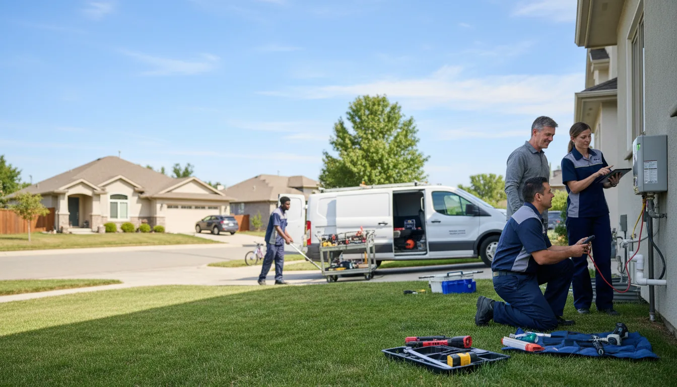 Tankless water heater service in Jackson, MN